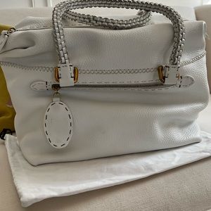 Fendi White shoulder bag